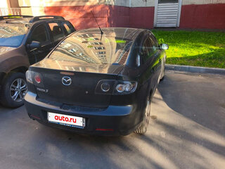 2008 Mazda 3 4-speed I (BK) Рестайлинг, чёрный, 555000 рублей, вид 2