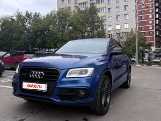 2016 Audi Q5 I (8R) Рестайлинг, синий, 2200000 рублей, вид 1