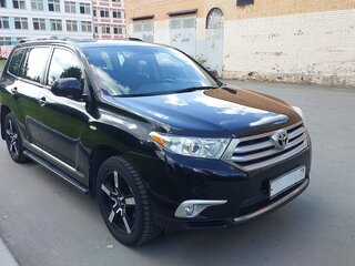 2011 Toyota Highlander II (XU40) Рестайлинг, чёрный, 2100000 рублей, вид 3