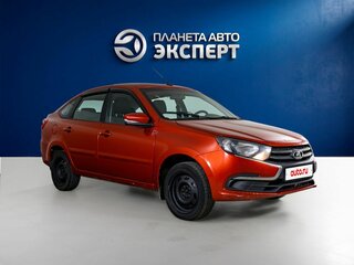 2019 Lada (ВАЗ) Granta I Рестайлинг, красный, 550000 рублей, вид 3