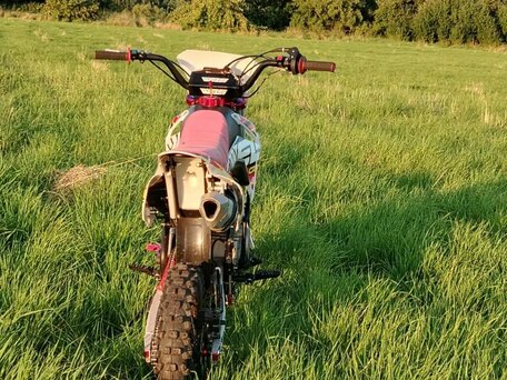 2026 Wels CRF 125, красный, 95000 рублей, вид 3