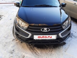 2022 Lada (ВАЗ) Granta Euro-2 I Рестайлинг, чёрный, 790000 рублей, вид 4