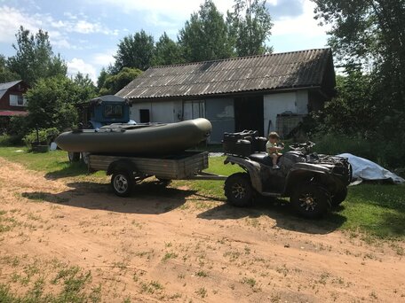 2008 Yamaha Grizzly 700, зелёный, 550000 рублей, вид 5