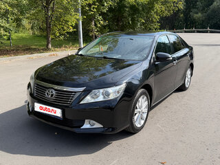 2013 Toyota Camry VII (XV50), чёрный, 1530000 рублей, вид 2