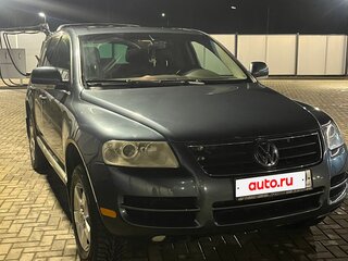 2004 Volkswagen Touareg I, серебристый, 850000 рублей, вид 5