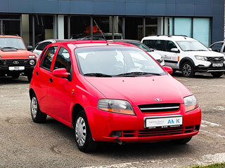 2003 Daewoo Kalos, красный, 235000 рублей, вид 2