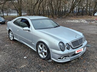2000 Mercedes-Benz CLK-Класс 200 I (W208) Рестайлинг, серебристый, 200000 рублей, вид 2