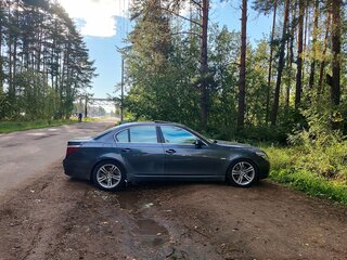 2008 BMW 5 серии 530xi V (E60/E61) Рестайлинг, серый, 1650000 рублей, вид 5
