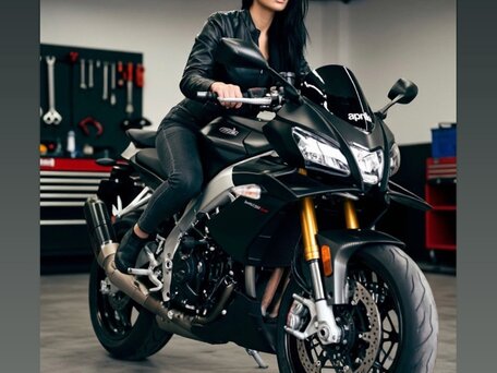 2019 Aprilia Tuono V4, чёрный, 1100000 рублей, вид 1