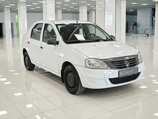 2014 Renault Logan I Рестайлинг, белый, 546000 рублей, вид 3