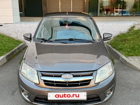 2015 Lada (ВАЗ) Granta I, коричневый, 349000 рублей, вид 2