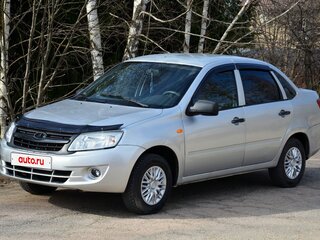 2017 Lada (ВАЗ) Granta I, серебристый, 350000 рублей, вид 1