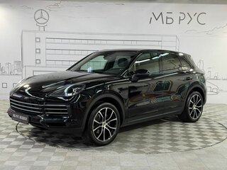 2020 Porsche Cayenne III, чёрный, 5500000 рублей, вид 1