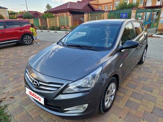 2015 Hyundai Solaris I Рестайлинг, серый, 950000 рублей, вид 1