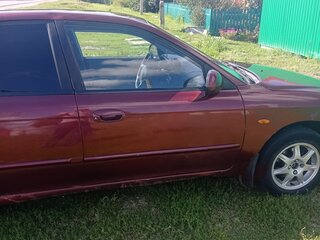 2006 Kia Spectra I Рестайлинг 2, красный, 190000 рублей, вид 3