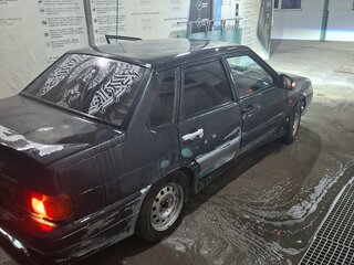 2002 Lada (ВАЗ) 2115, чёрный, 135000 рублей, вид 2