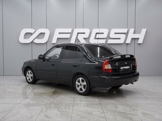 2008 Hyundai Accent ТагАЗ II, чёрный, 400000 рублей, вид 2