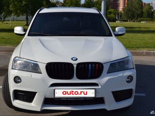 2011 BMW X3 28i xDrive II (F25), белый, 1699000 рублей, вид 2