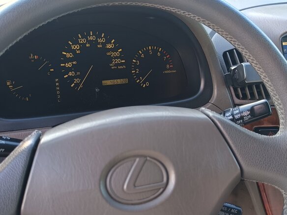1998 Lexus RX 300 I, чёрный - вид 6