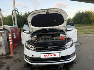 2015 Volkswagen Polo V Рестайлинг, белый, 550000 рублей, вид 2