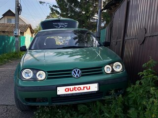 2000 Volkswagen Golf IV, зелёный, 370000 рублей, вид 5
