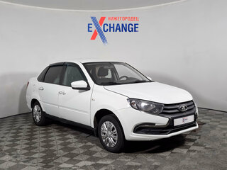 2018 Lada (ВАЗ) Granta I Рестайлинг, белый, 234000 рублей, вид 2