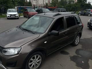 2017 Lada (ВАЗ) Kalina Cross II, коричневый, 475000 рублей, вид 4