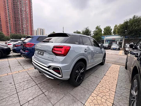 2023 Audi Q2 L 35 TFSI I Рестайлинг, голубой, 1600000 рублей, вид 4