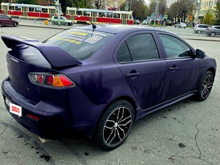 2008 Mitsubishi Lancer X, фиолетовый, 650000 рублей, вид 4