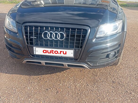 2009 Audi Q5 I (8R), чёрный, 1300000 рублей - вид 1