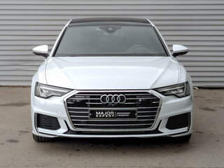 2021 Audi A6 45 TFSI V (C8), белый, 4745000 рублей, вид 2