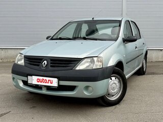 2006 Renault Logan I, серый, 230000 рублей, вид 1
