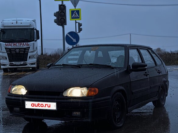 2011 Lada (ВАЗ) 2114, чёрный, 150000 рублей - вид 4