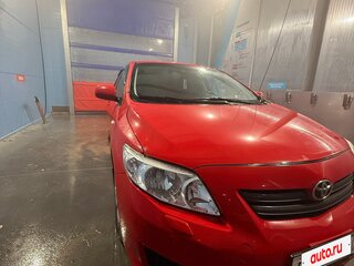 2007 Toyota Corolla AMT X (E140, E150), красный, 590000 рублей, вид 4