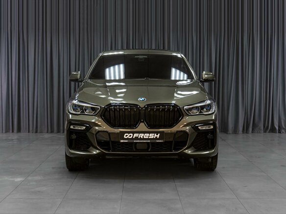 2020 BMW X6 M50d III (G06), зелёный, 7299000 рублей - вид 2