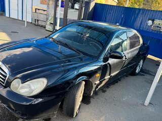 2004 Hyundai Sonata IV (EF) Рестайлинг, чёрный, 320000 рублей, вид 4