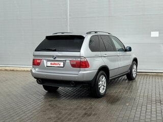 2002 BMW X5 3.0i I (E53), серебристый, 890000 рублей, вид 4