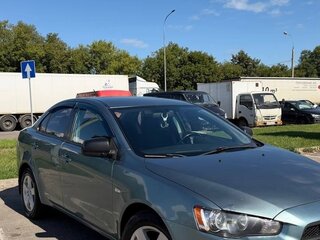 2008 Mitsubishi Lancer X, голубой, 500000 рублей, вид 3