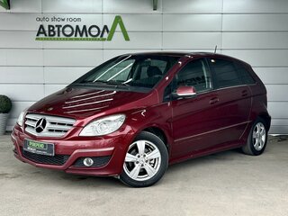 2008 Mercedes-Benz B-Класс 170 I (W245) Рестайлинг, красный, 569000 рублей, вид 1