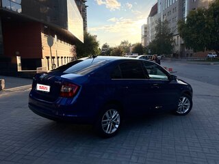 2018 Skoda Rapid I Рестайлинг, синий, 1140000 рублей, вид 1
