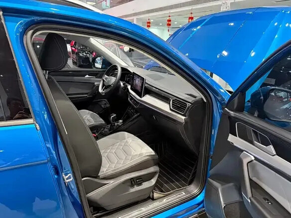 2022 Volkswagen Tayron I, синий - вид 18