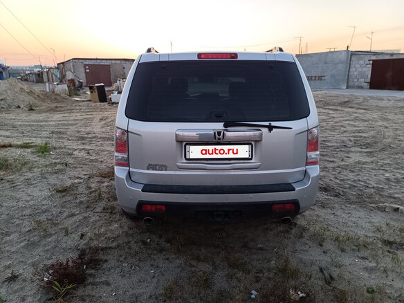 2008 Honda Pilot II, серебристый, 1400000 рублей - вид 2