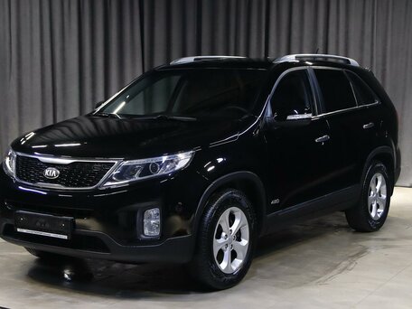 2014 Kia Sorento II Рестайлинг, чёрный, 1399000 рублей, вид 1
