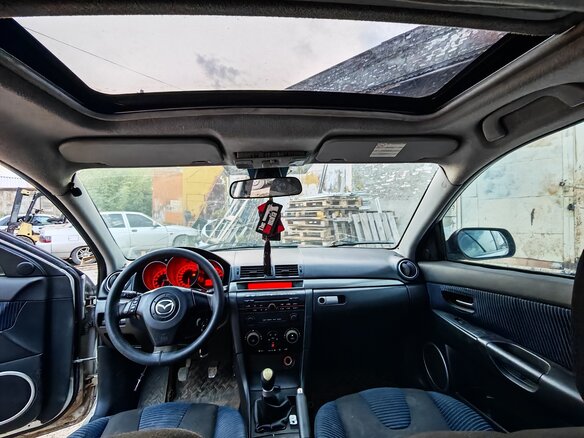2003 Mazda 3 I (BK), серебристый, 220000 рублей - вид 3