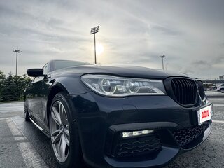 2016 BMW 7 серии 740d xDrive VI (G11/G12), чёрный, 3790000 рублей, вид 4