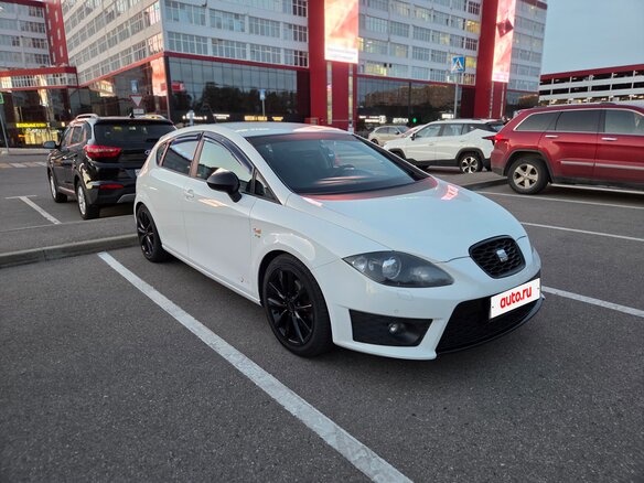 2012 SEAT Leon II Рестайлинг, белый