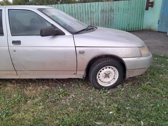 2003 Lada (ВАЗ) 2110, серебристый, 45000 рублей - вид 8