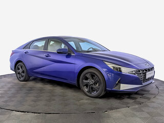 2022 Hyundai Elantra VII (CN7), синий, 2095000 рублей, вид 3