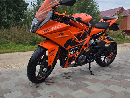 2022 KTM RC 390, оранжевый, 550000 рублей, вид 3
