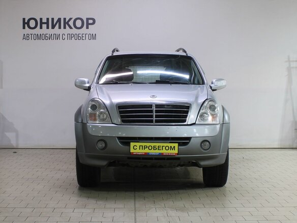 2007 SsangYong Rexton II, серебристый - вид 4